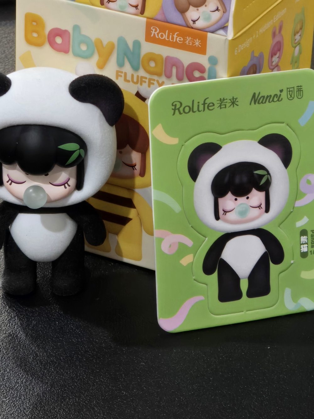 RARE Baby Nanci Fluffy Party Panda - Picture 3 of 11